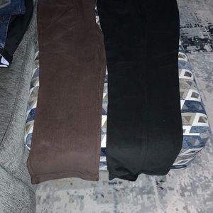 2 pair of corduroy men pants Geoffrey Beene 1 pair brown 1 pair black